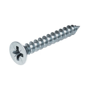 Sachet de 20 vis multi-usage tête fraisée Posidriv 4 x 30 mm acier inoydable A2