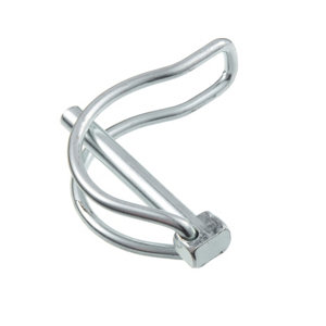 Goupille demi lune 6 x 40 mm ressort en acier