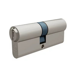 Cylindre de serrure 6 goupilles - Satin Nickel 30x40 mm