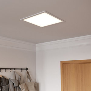 Panneau led intégrée 1900 lm 45x45cm blanc