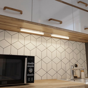 Reglette 31 cm 450lm IP20 blanc "Alexina"