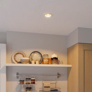 Spot encastrable GU10 345 lm 2700 K blanc "Odelis"