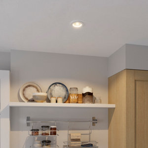 Spot encastrable GU10 345 lm 4000 K blanc "Odelis"