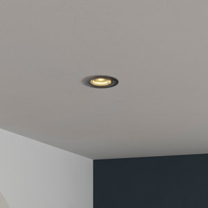 Spot encastrable GU10 dimmable nickel "Livinas"