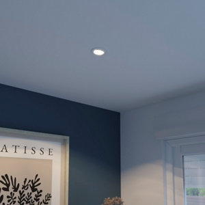Spot encastrable GU10 dimmable blanc "Livinas"