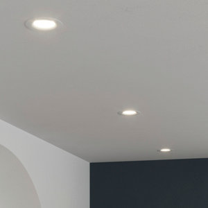 3 spots led encastrables 420 lm 6,1 W dimmable blanc "Fauvel"