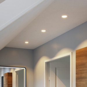 3 spots encastrables GU10 blanc "Ladislas"