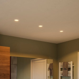 3 spots led intégrée 300 lm 4,5 W blanc "Harmidias"