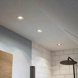 3 spots Led 345 lm IP65 chrome "Raisene"