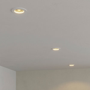 10 spots GU10 IP20 blanc