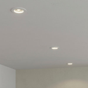 10 spots GU10 IP20 blanc 