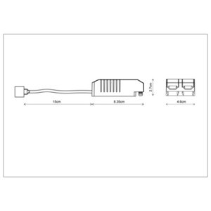 Driver led 10 W blanc