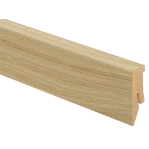 Plinthe "Hanalei" marron - Long. 2600 x H. 70 x Ép. 10 mm