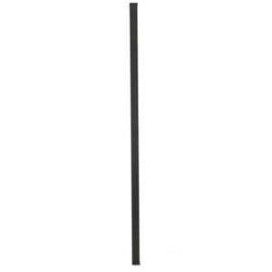 Poteau acier gris l. 7 cm x H. 240 cm