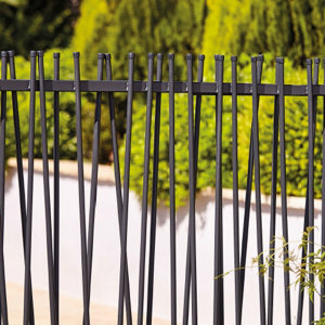 Clôture métal "Neva" L. 180 cm x H. 90 cm