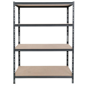 Etagère bois/métal 4 tablettes