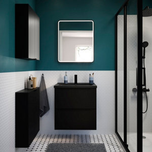 Miroir LED "Chicago" L. 60 x H. 70 cm