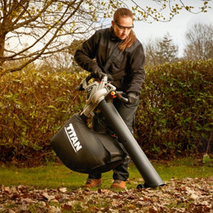 Aspirateur souffleur et broyeur électrique 3000W