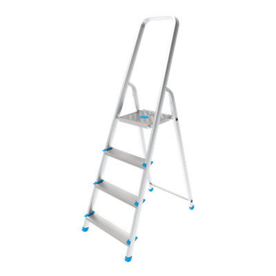 Escabeau aluminium Mac Allister 4 marches - vue 2