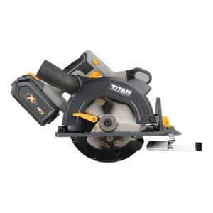 Scie circulaire 18V + Batterie 4 AH + Chargeur