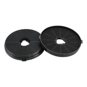 2 filtres à charbon pour hotte "CARBFLT135"  18 x 134 x 134 mm