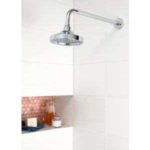 Pomme de tête chrome diamètre 19,8 cm MERENS