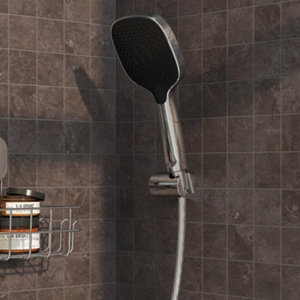 Douchette chrome 3 jets anticalcaire KASSIE