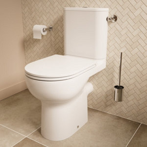 Pack wc a poser sureleve CALICIA sans bride et vortex sortie horizontale - Dim : h.84 x l.37 x p.63,5 cm