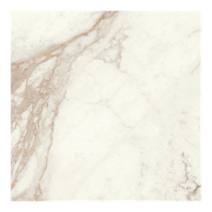 Carrelage de sol Grès cérame émaillé "Sculture warm" crème effet marbre - 61.5 x 61.5 cm, Ep. 8 mm