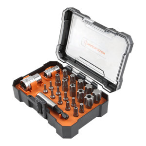 Coffret à douilles TORX, 23 pièces