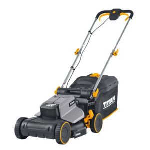 Tondeuse sans fil 18V 34 cm, guidon pliable