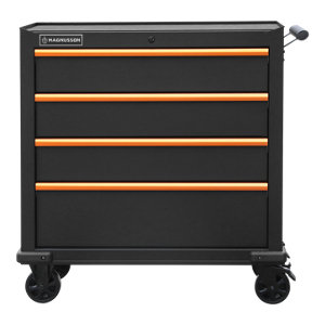 Servante 4 tiroirs et 4 roues directrices