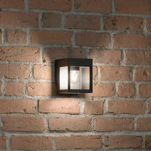 Applique murale exterieur noir