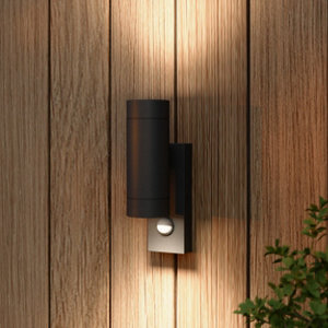 Applique murale à détecteur Tiarela gu10 noir