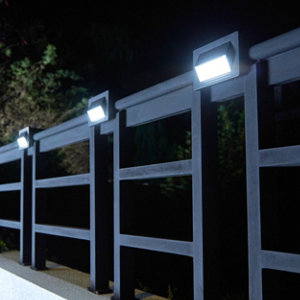 Applique murale led solaire ip65