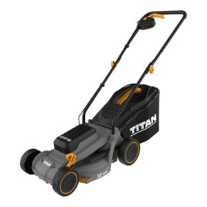 Tondeuse électrique 1200W largeur de coupe 32 cm bac 30 litres