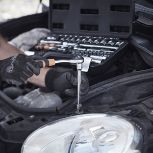 Coffret à douilles 1/4 et 3/8, 67 pièces