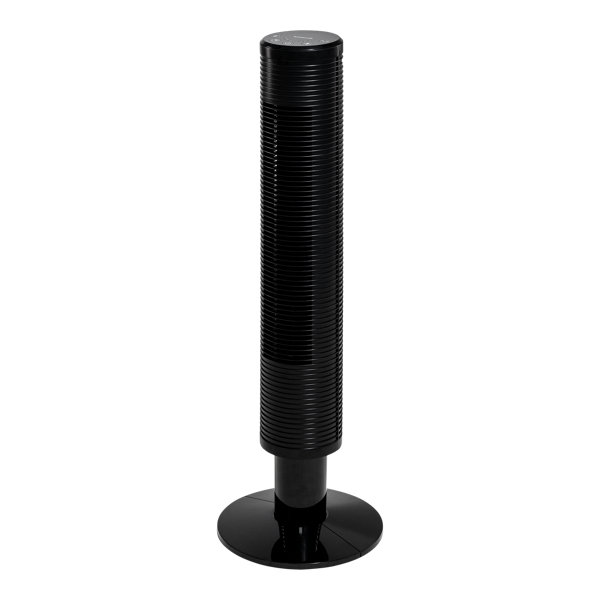 Ventilateur Colonne Mazda Fresh - Minuterie 12h - 3 Vitesses - 3 Modes De Ventilation - Noir à