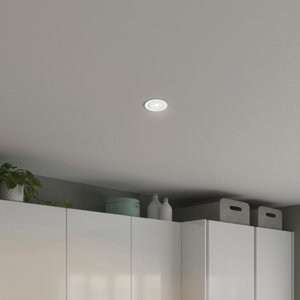 5 spots led encastrables orientables D. 8,2 cm blanc 345 lumens 4000 k