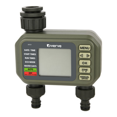 Programmateur d'arrosage 2 sorties Verve - vue 1