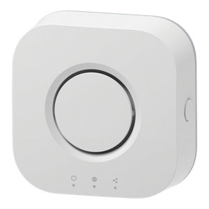 Kit d'alarmes anti-intrusion blanc avec connexion Bluetooth et Wi-Fi - Smith & Locke Myko