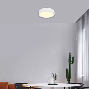 Plafonnier D. 22,8 cm blanc 3000K