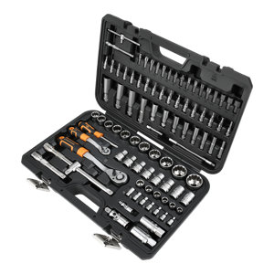 Coffret de douilles mixtes 94 pièces en acier chrome vanadium MT96