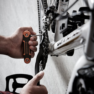 Lot de 8 cles 6pans pliantes