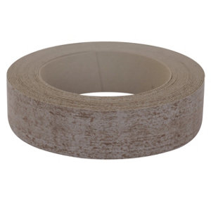 Chant thermocollant bois blanchi L. 500 cm x l. 1,9 cm