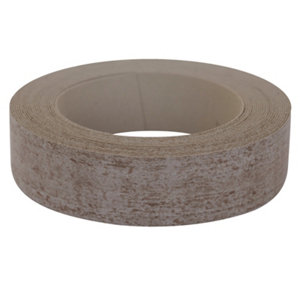 Chant thermocollant bois blanchi L. 500 cm x l. 1,9 cm