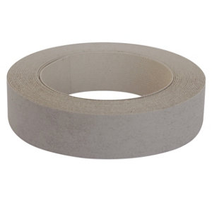 Chant thermocollant gris L. 500 cm x l. 1,9 cm