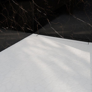 Galet "Malaca" Ivoire 31,5 cm x 31,5 cm