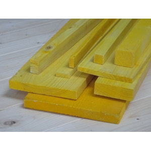 Demi chevron traité 38 X 63 X 4000 mm