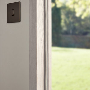 Joint adhesif "profil p" blanc 12m